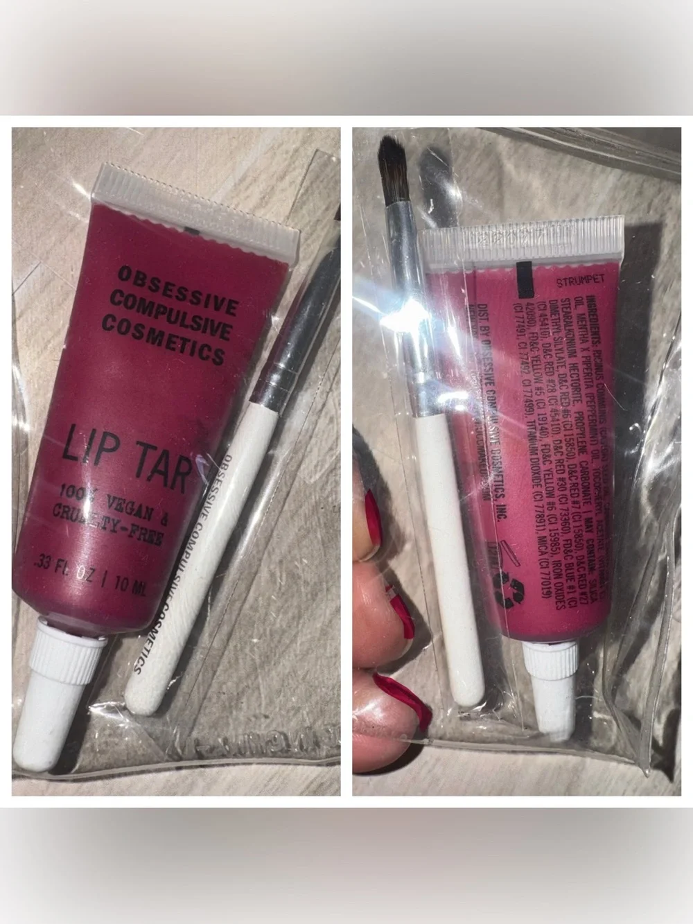 💄OCC Lip Tar - Obsessive Compulsive Cosmetics (Discontinued) MUA Collectors Item